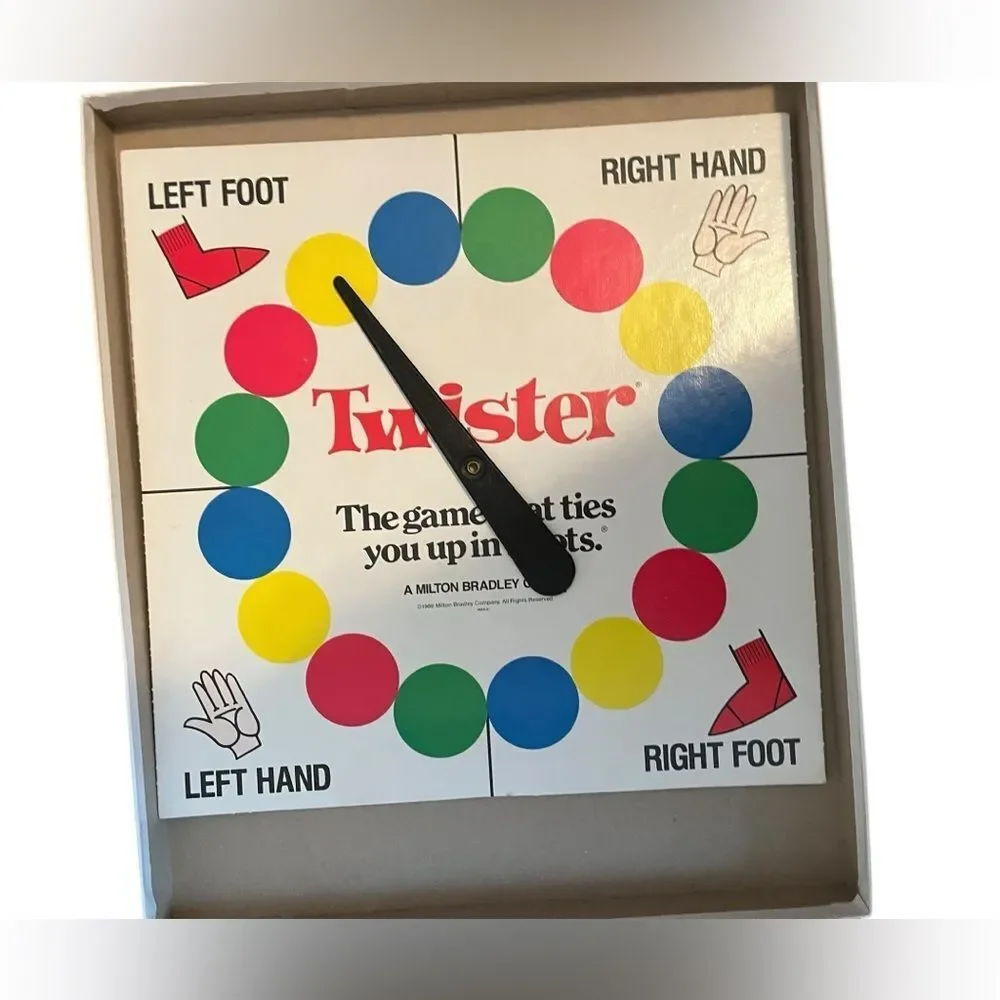 VINTAGE 1998 TWISTER GAME 30TH ANNIVERSARY‎ EDITION HASBRO
